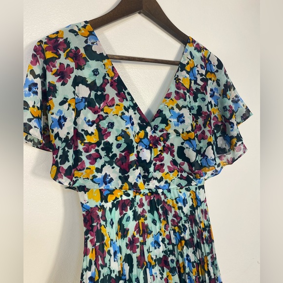 NWT Kenzie Women Tunic Pleated Fit & Flare Dress Short Sleeveless Size 0 - Picture 4 of 8